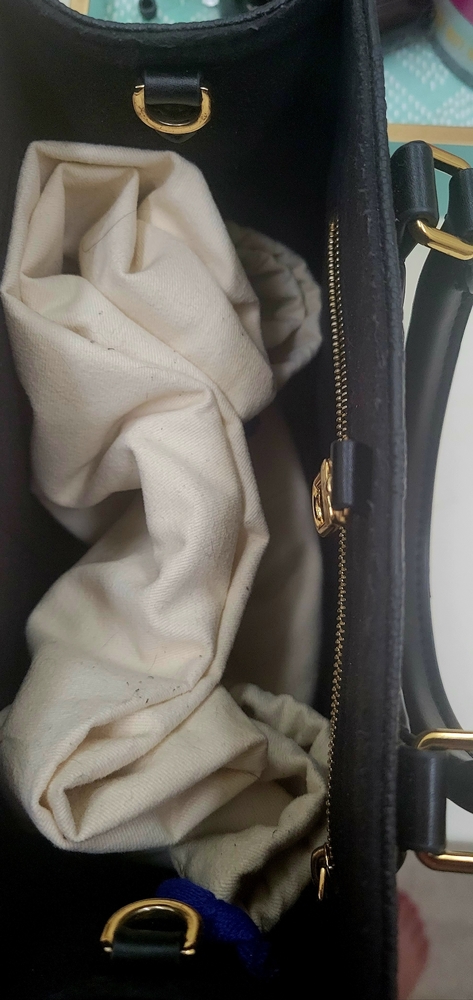 The NEW Boutique On The Go Black Satchel with Gold Hardware - Picture 11 of 11